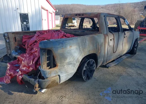 2022 Ram 1500 Laramie 4X4 5'7 Box from USA, damaged, VIN 1C6SRFJT7NN355307